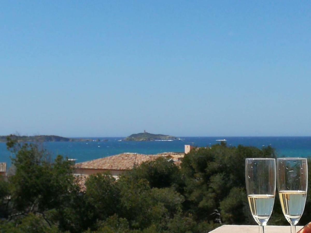 Domaine De La Coudouliere, T2 Climatise Terrasse Vue Mer Sans Vis A Vis Plage A 100M Six-Fours-les-Plages Dış mekan fotoğraf
