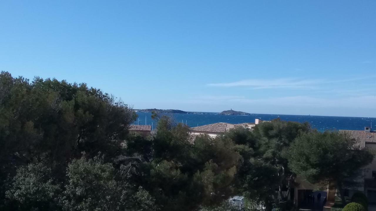 Domaine De La Coudouliere, T2 Climatise Terrasse Vue Mer Sans Vis A Vis Plage A 100M Six-Fours-les-Plages Dış mekan fotoğraf