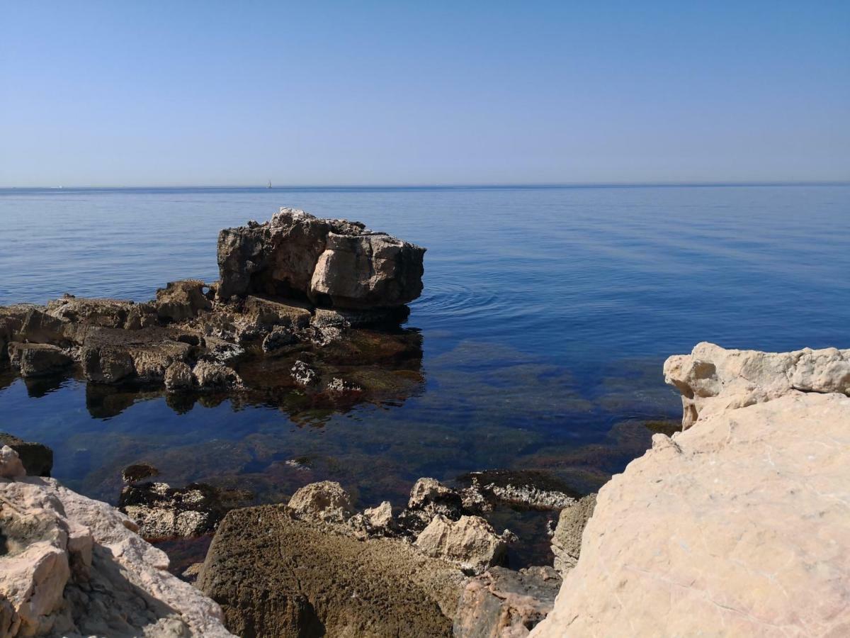 Domaine De La Coudouliere, T2 Climatise Terrasse Vue Mer Sans Vis A Vis Plage A 100M Six-Fours-les-Plages Dış mekan fotoğraf